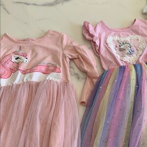 Pink Unicorn Dresses for Kids